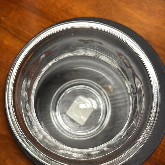 Vintage 80s/90s Anchor Hocking Thick Glass Footed Hurricane Accent Vase - Picture 7 of 10